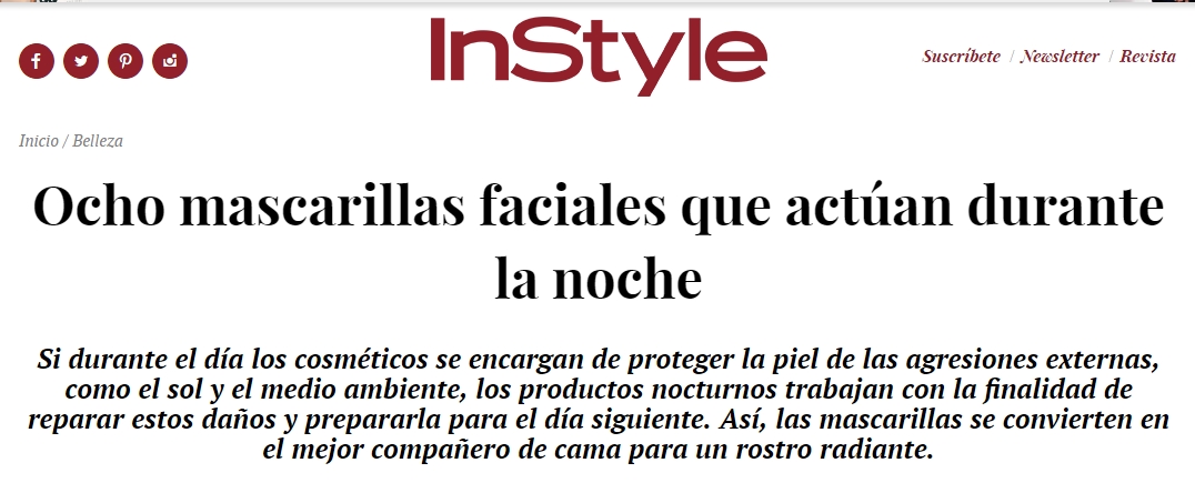 8 mascsarillas faciales