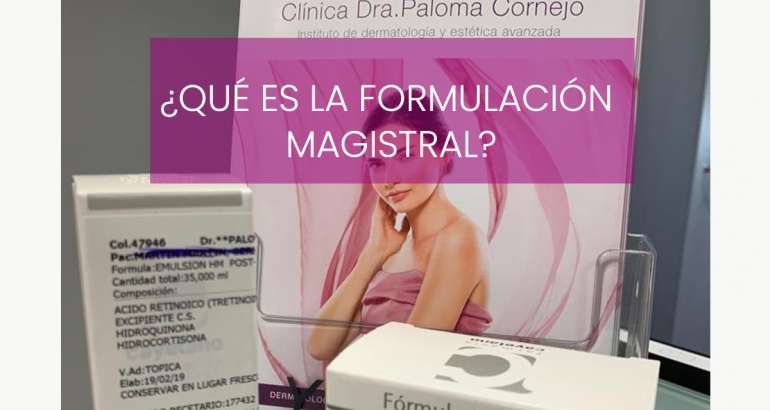 ¿Qué es la formulación magistral?