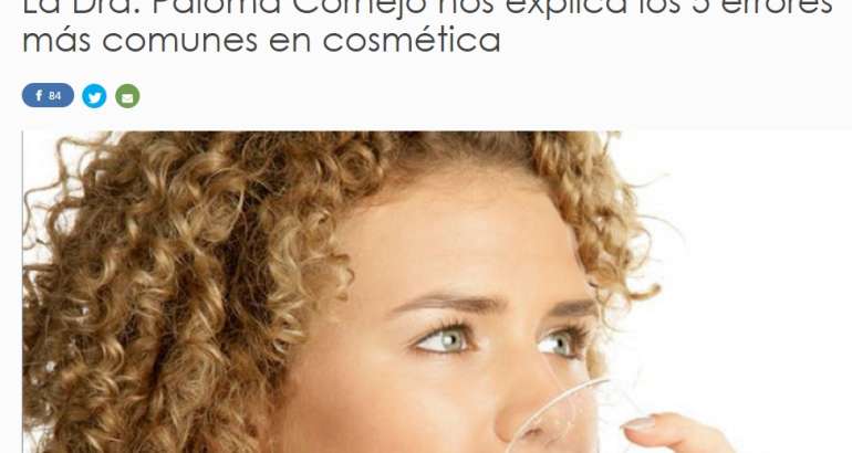 5 errores más comunes en cosmetica