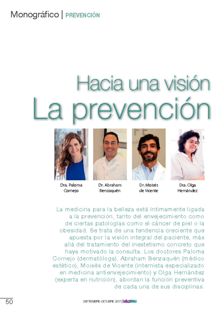 thumbnail of la prevencion en la belleza