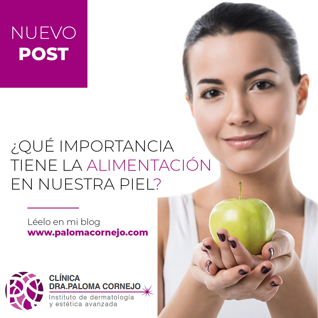 ¿Qué importancia tiene la alimentación en nuestra piel?