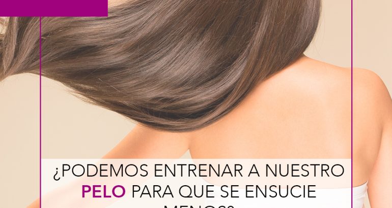 ¿Podemos entrenar a nuestro pelo para que se ensucie menos?