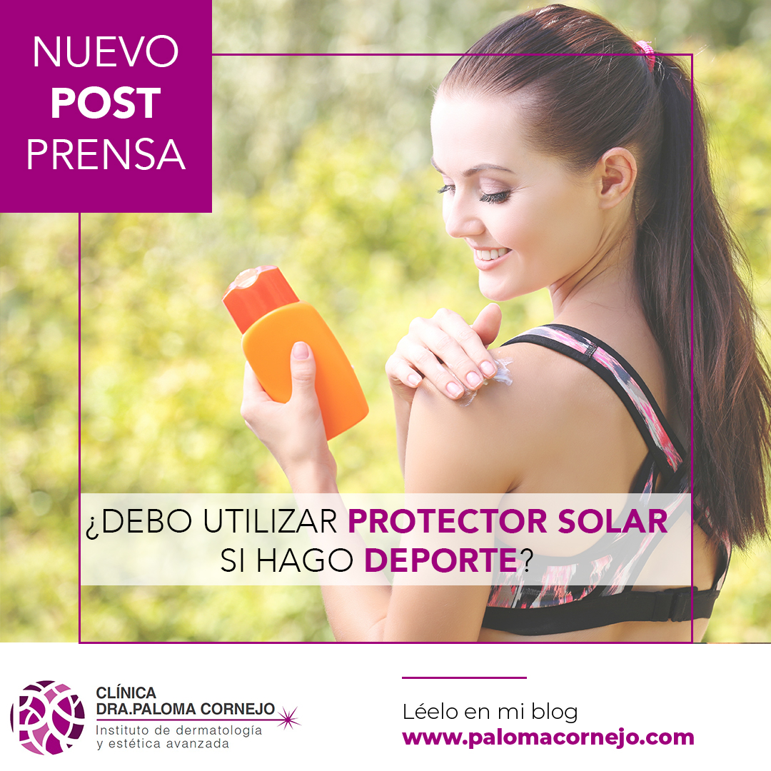 ¿Debo utilizar protector solar si hago deporte?